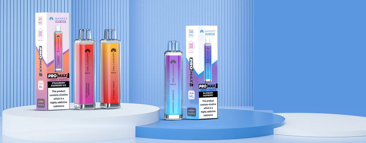 HAYATI PRO MAX 4000 DISPOSABLE VAPE 20mg Mesh Coil
