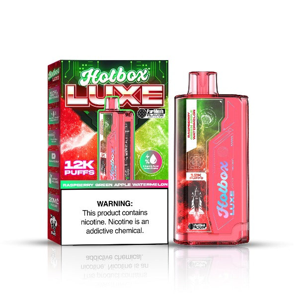 Hotbox Luxe 12k Puffs Disposable Vape 20mL