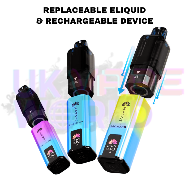 Blue Razz Lemonade Hayati Pro Max Plus 6000Puff Kit