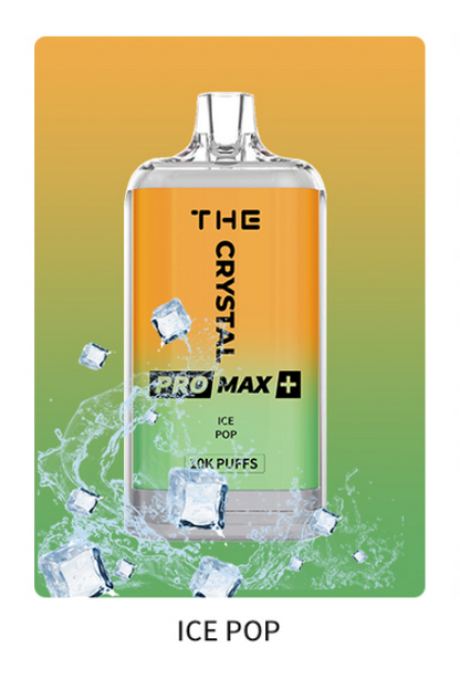 WGA Crystal Pro Max Plus 10000 Puffs Disposable Vape 25ml 550mAh 10 Flavors