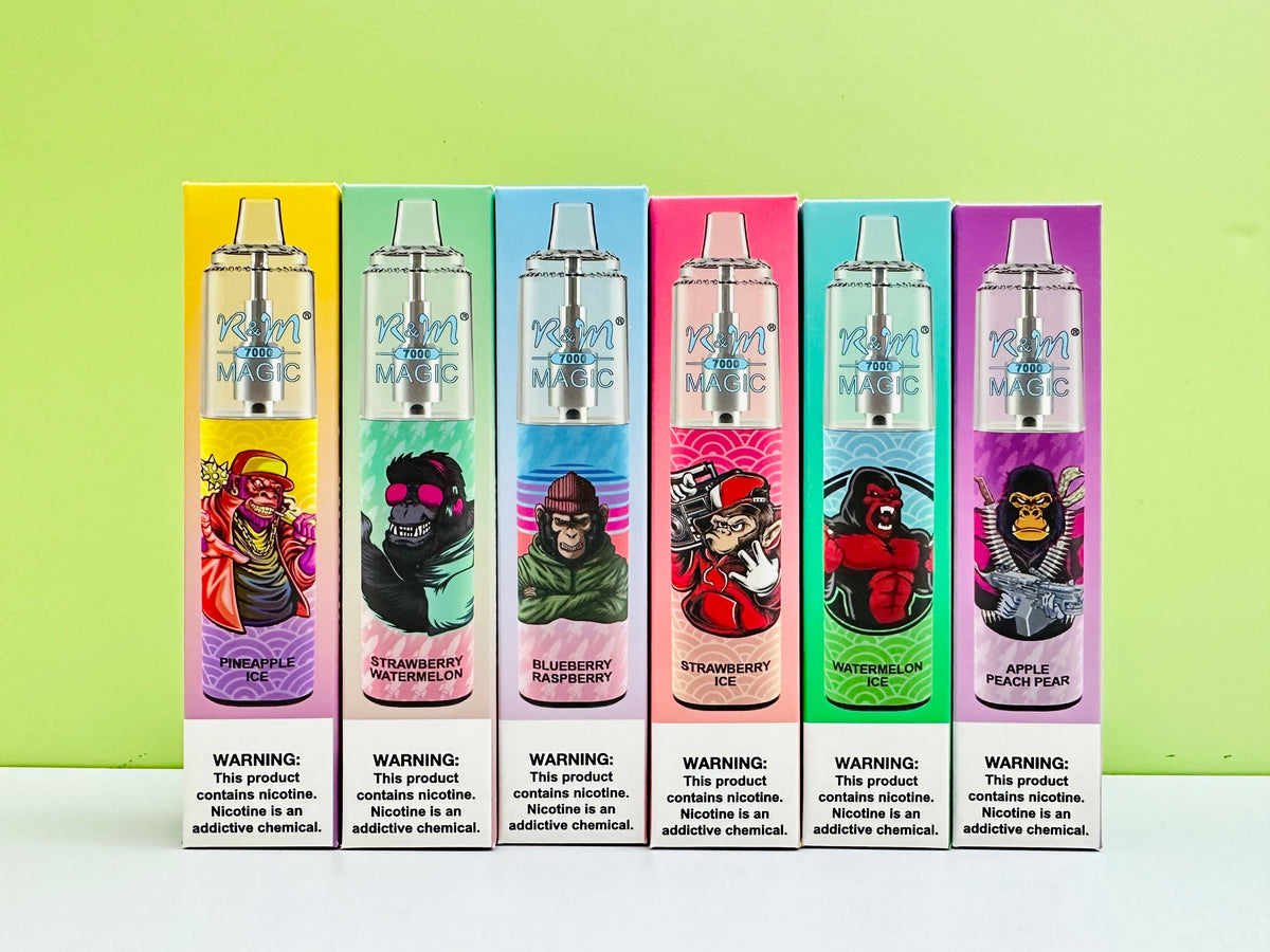 R&M MAGIC 7000 Puffs Disposable Vape Wholesale