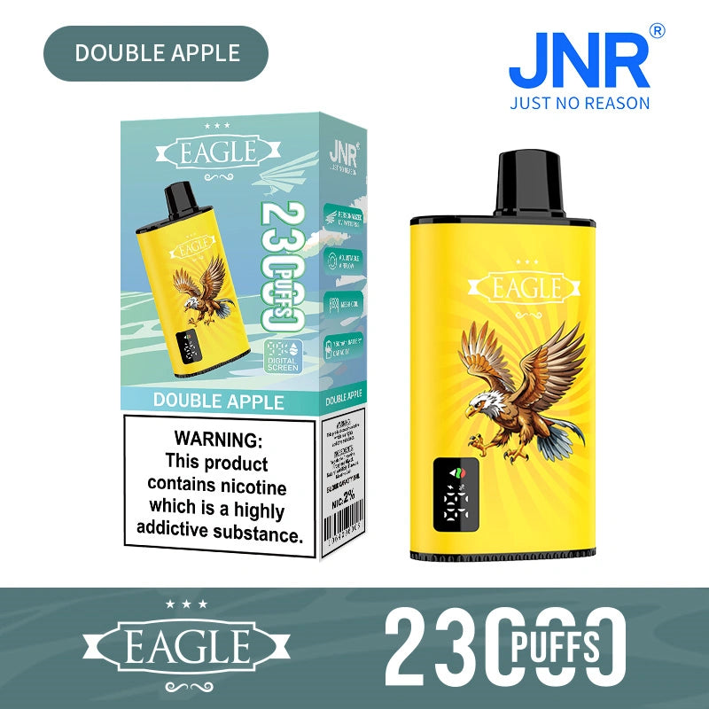 JNR 23000 Puffs 23k Eagle Disposable Vape Smart Screen Electronic Cigarette Wholesale