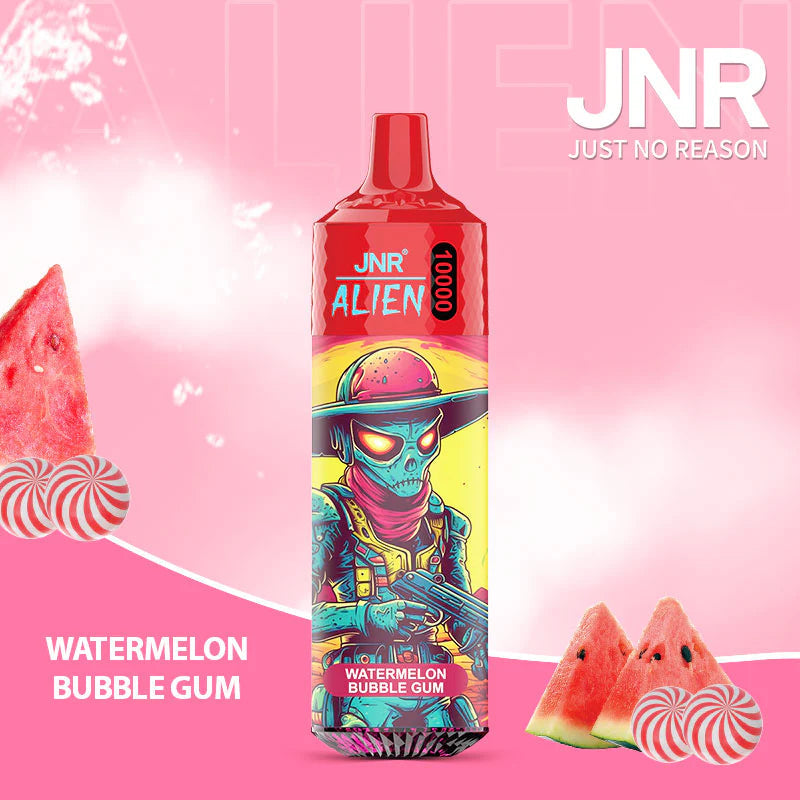 JNR Alien Disposable 5% Nicotine 850mAh 20ML 10000 Puffs 44 FLAVORS