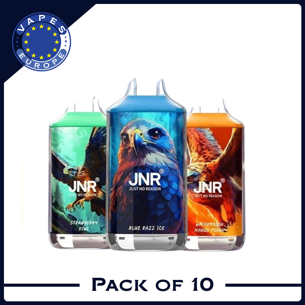 JNR Falcon 16000 Puffs Disposable Vape (Box of 10) 22ml 850mAh 28 Flavors