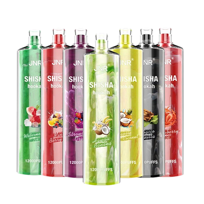 JNR Shisha Hookah 12000 Puffs Disposable Vape (Box of 10)