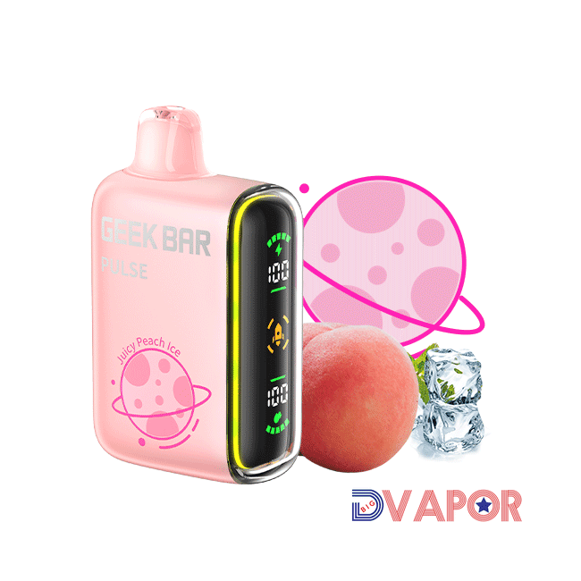 Geek Bar Pulse Full Screen 15K Puff Dual Mesh Dual Core Disposable Vape