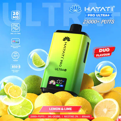 Hayati Pro Ultra Plus 25000 Puffs Disposable Vape (Box of 10)