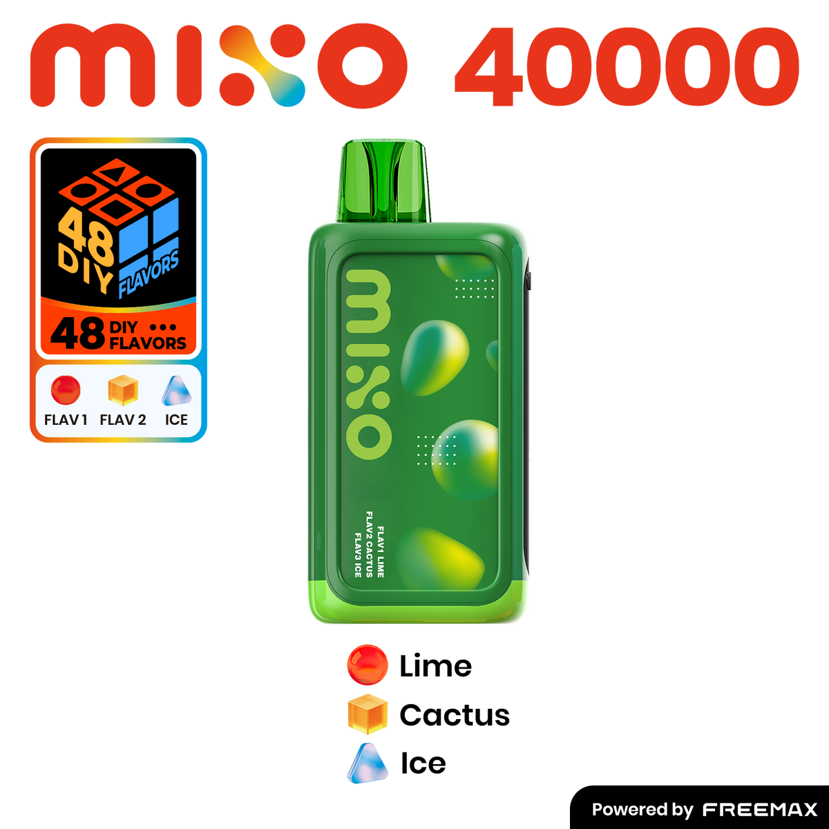 MIXO 40K by Freemax 3 Flavored Disposable