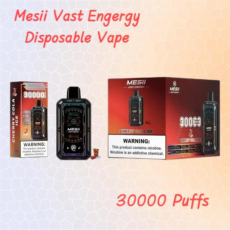 Mesii Vast Engergy 30000 Puffs 360°LED Light Bulk Price Top Sale