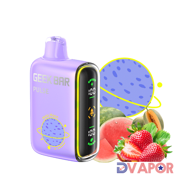 Geek Bar Pulse Full Screen 15K Puff Dual Mesh Dual Core Disposable Vape