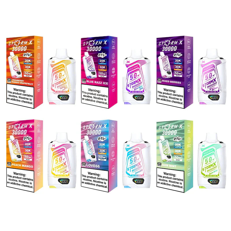 Mosmo Storm X 30000 Puffs Disposable Vape