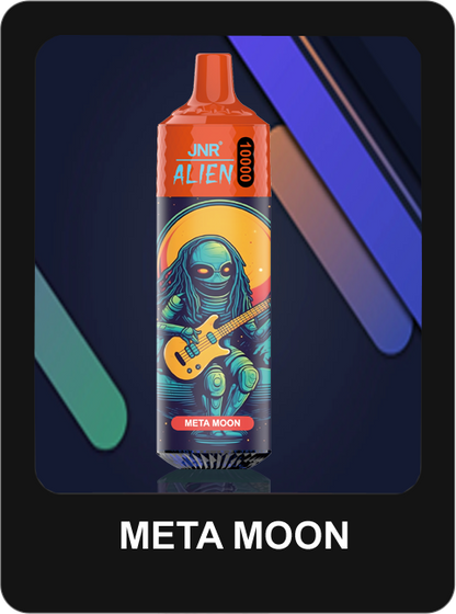 JNR Alien 5% Nicotine Disposable (Box of 10) 850mAh 20ML 10000 Puffs