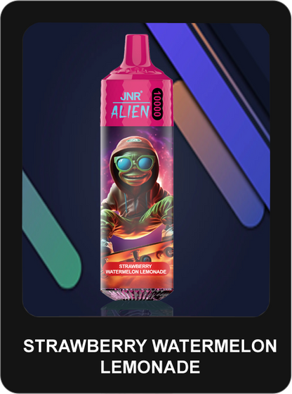 JNR Alien 5% Nicotine Disposable 850mAh 20ML 10000 Puffs 44 Flavors