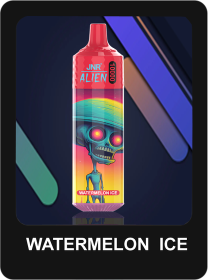 JNR Alien 5% Nicotine Disposable (Box of 10) 850mAh 20ML 10000 Puffs