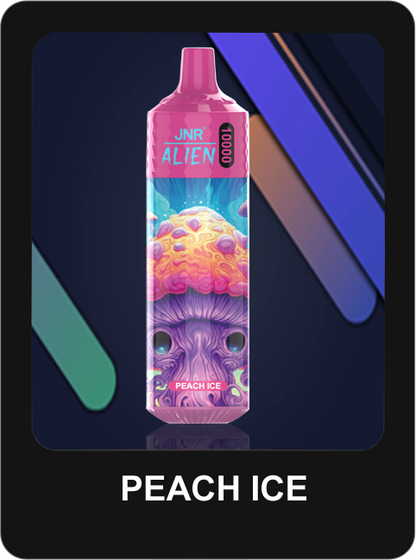 JNR Alien 5% Nicotine Disposable (Box of 10) 850mAh 20ML 10000 Puffs