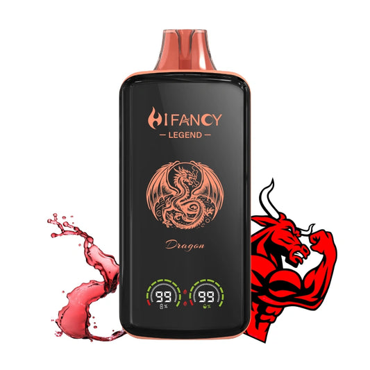 Puff 20k Hifancy 20000 Puffs Legend EU Disposable Vape Smart Screen Electronic Cigarette Wholesale