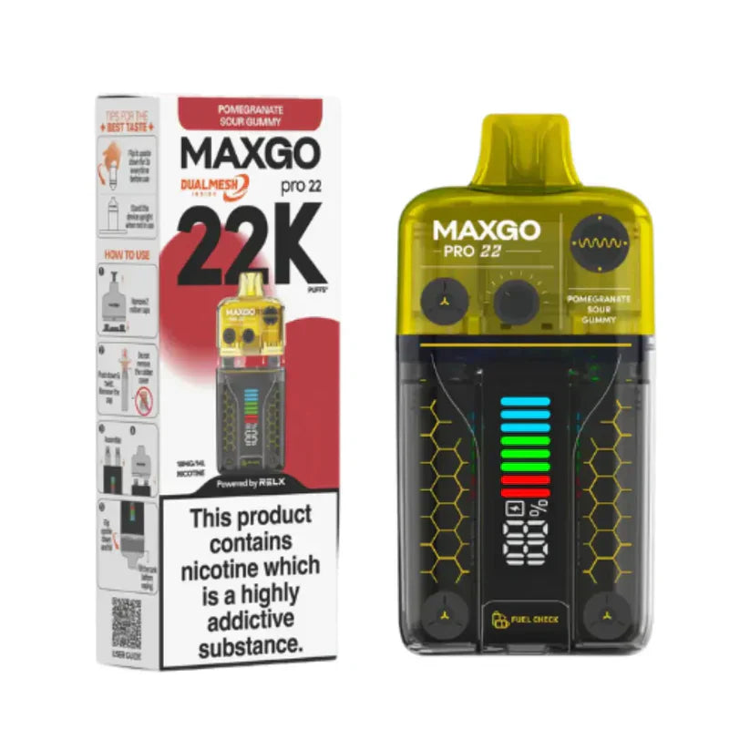 RELX MaxGo Pro 22k Prefilled Vape Kit