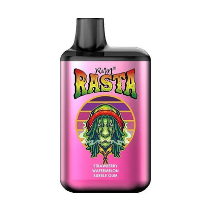 R&M Rasta 5500 Puffs 5% nicotine vape rechargeable disposable e cigarette