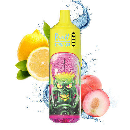 RahdM Tornado 9000 bouffées saveurs multiples 2% Faible teneur en nicotine Rechargeable jetable Vape Pen gros