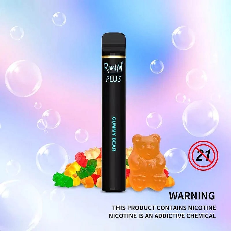 RandM Plus 800 Puffs 0% 2% 3% 5% Nicotine Rechargeable Disposable Pen