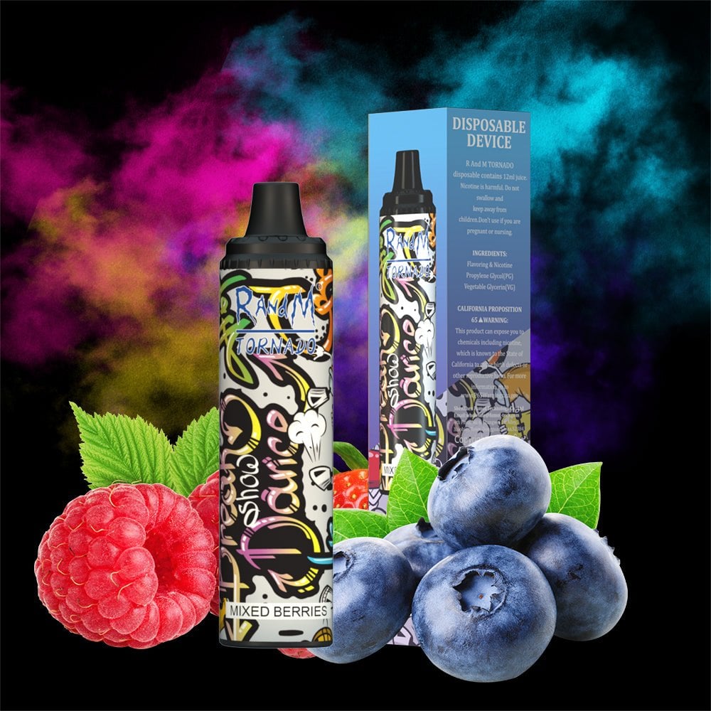 RandM Tornado 6000 Puffs Disposable Vape  Authentic E Cigarette