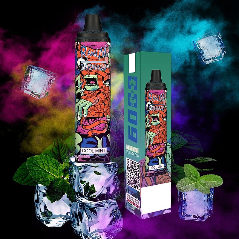 RandM Tornado 6000 Puffs Disposable Vape  Authentic E Cigarette