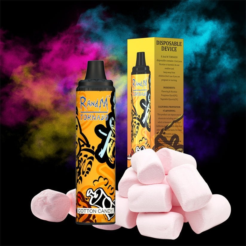 RandM Tornado 6000 Puffs Disposable Vape  Authentic E Cigarette