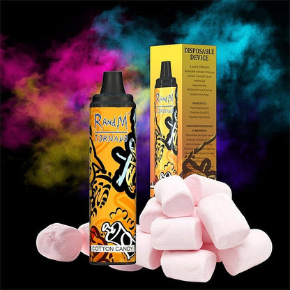 RandM Tornado 6000 Puffs Disposable Vape  Authentic E Cigarette