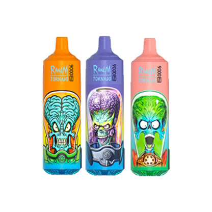 Randm Tornado 9000 Pro Puffs Disposable Vape Box Of 10