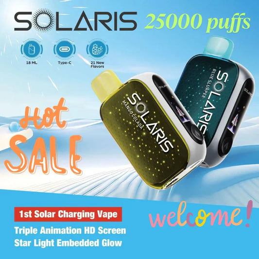 SOLARIS Disposable 25000 New Design Super Low Price Best Seller