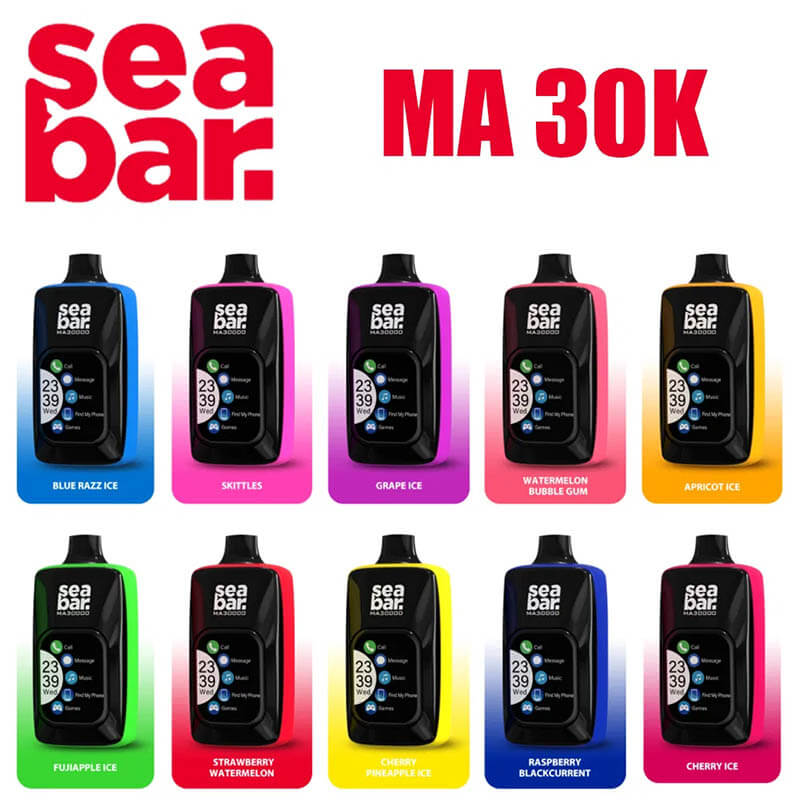 Seabar MA 30000 - Smart Disposable Vape with Bluetooth | 30K Puffs