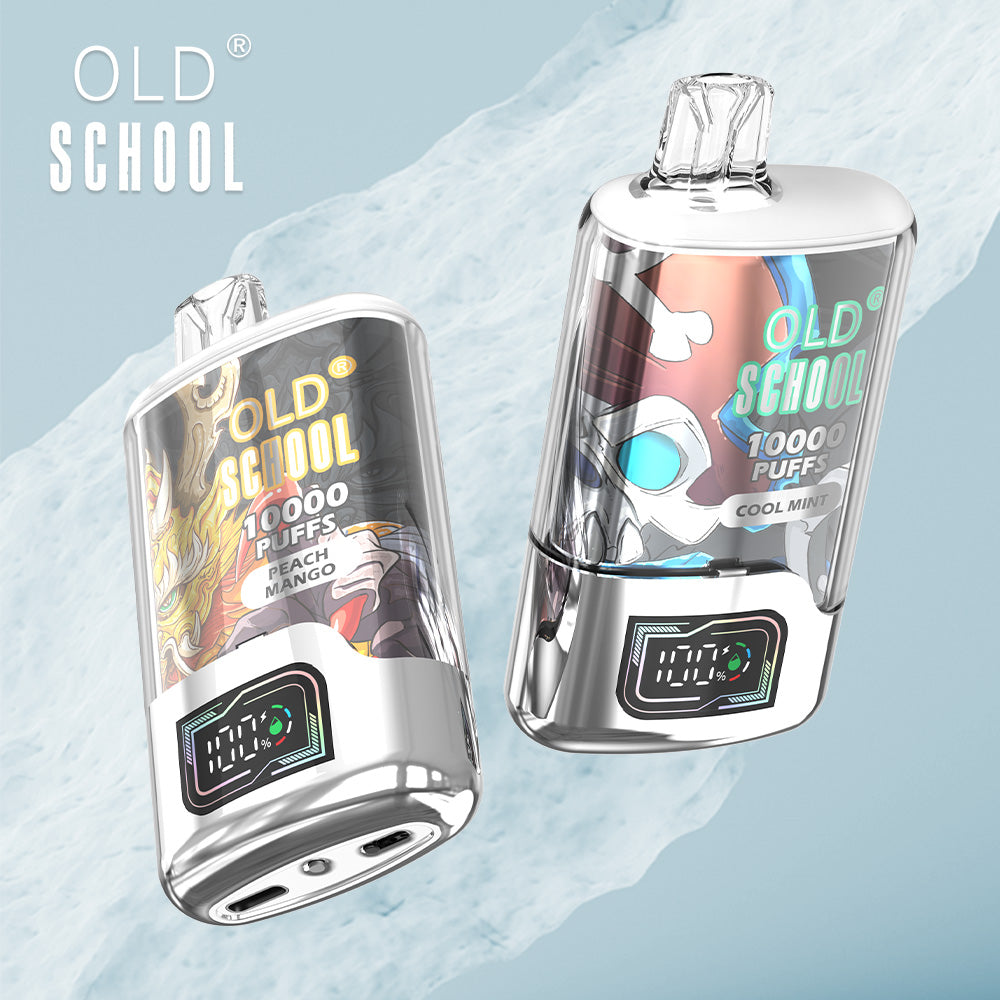 OLD School TN10000 Puffs Disposable Vape Wholesale-650mAh battery, 20ml E-liquid, Multiple Nicotine 10 Flavors