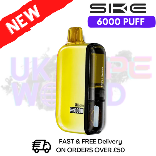 Triple Mango SKE SIKARY 6000 PUFF 6K Disposable Kit