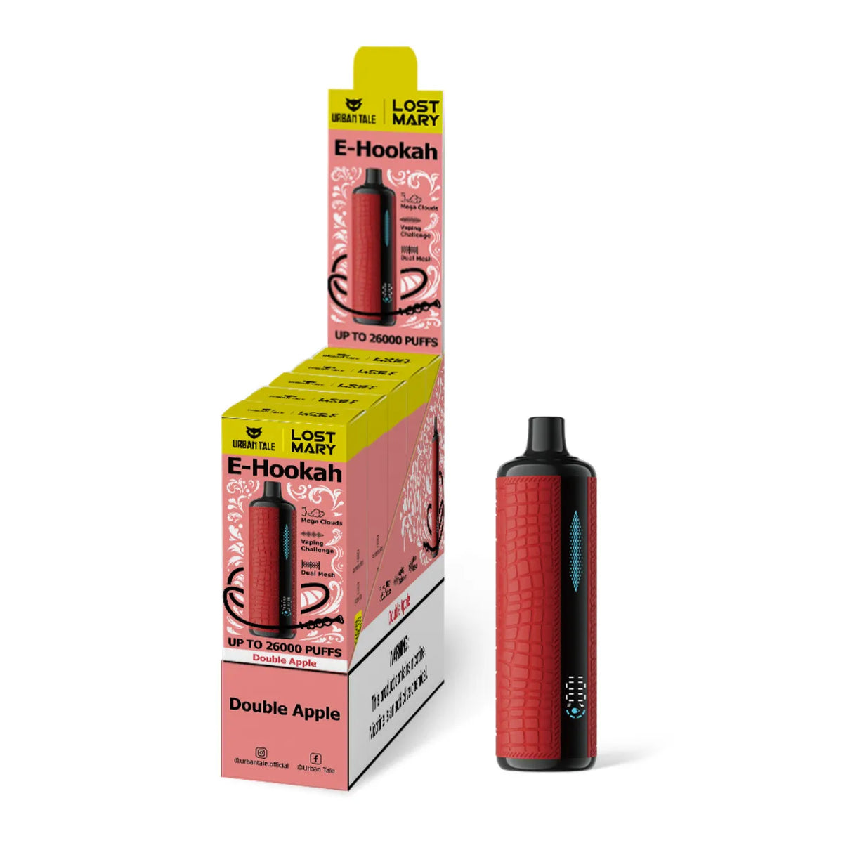 Lost Mary x Urban Tale E-Hookah 26K Disposable