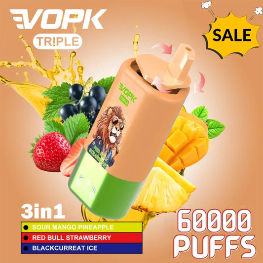 VOPK Triple 60000 PUFF Super Low Price Best Seller