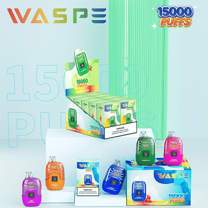WASPE Digital Box 15000 Puffs Disposable Vape Popularity Cigarette Pod