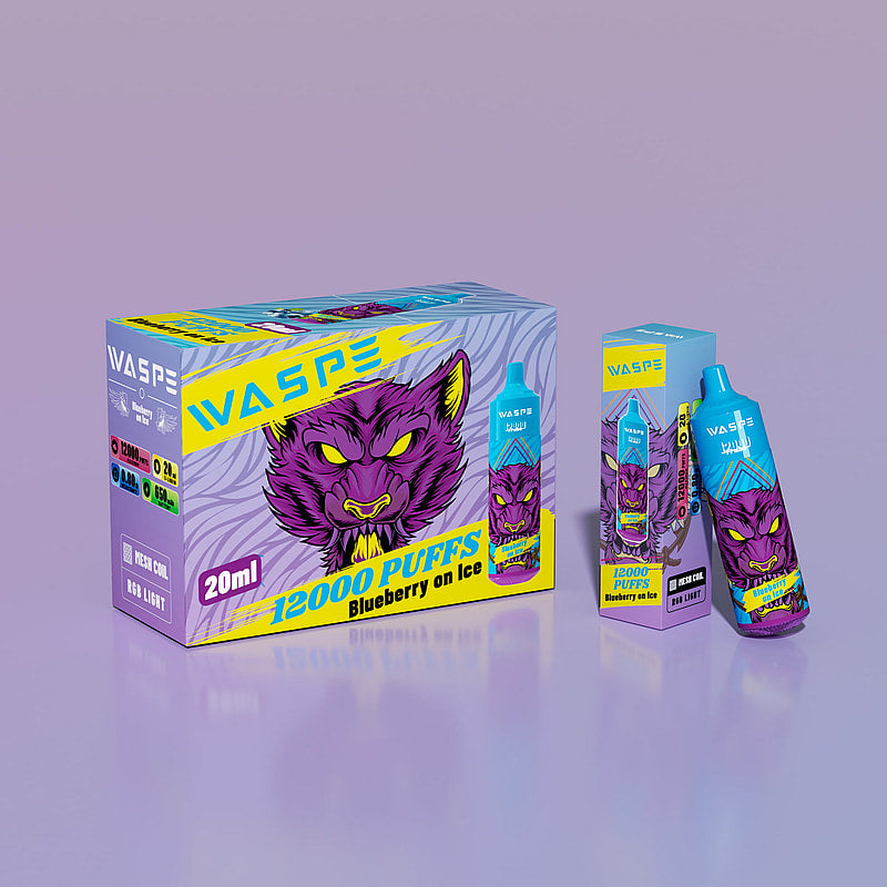 WASPE 12000 Puffs Disposable Vape New Electronic Cigarette Pen