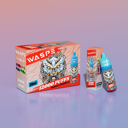 WASPE 12000 Puffs Disposable Vape New Electronic Cigarette Pen