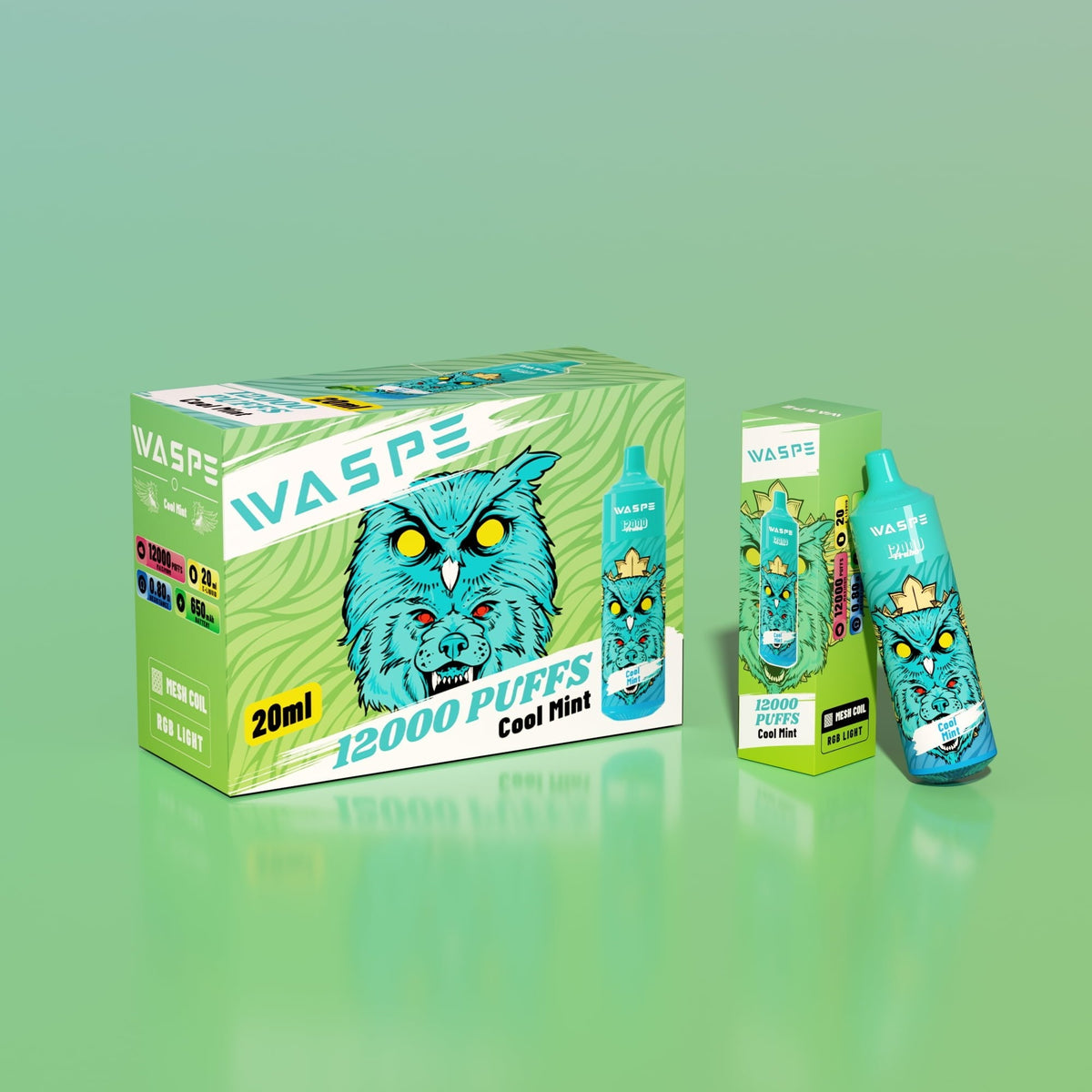 WASPE 12000 Puffs Disposable Vape New Electronic Cigarette Pen