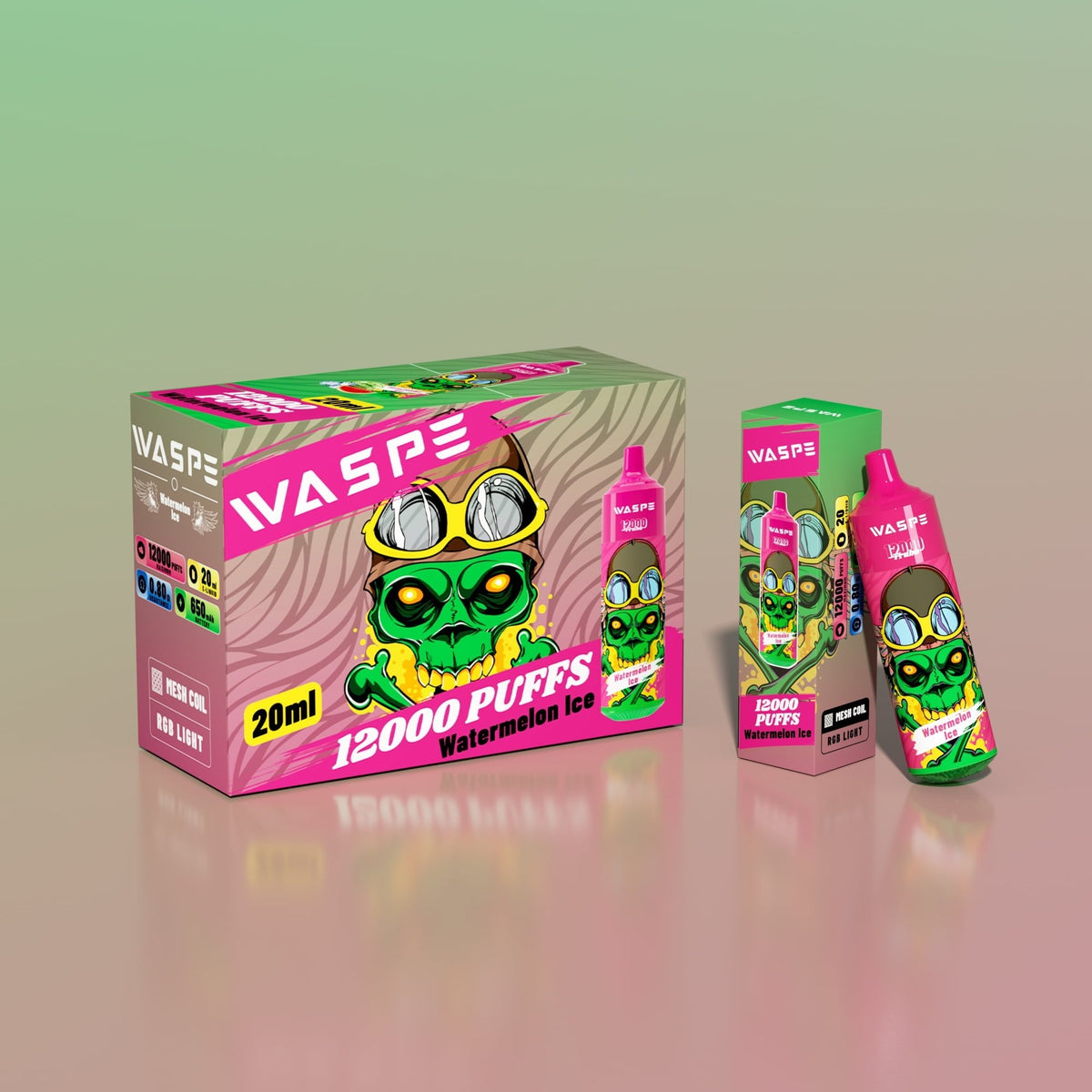 WASPE 12000 Puffs Disposable Vape New Electronic Cigarette Pen