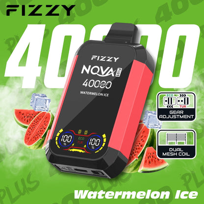 Fizzy Nova Plus 40000 40K Puffs Dual Mesh Coil Disposable Vape-Next-Level Premium Vaping