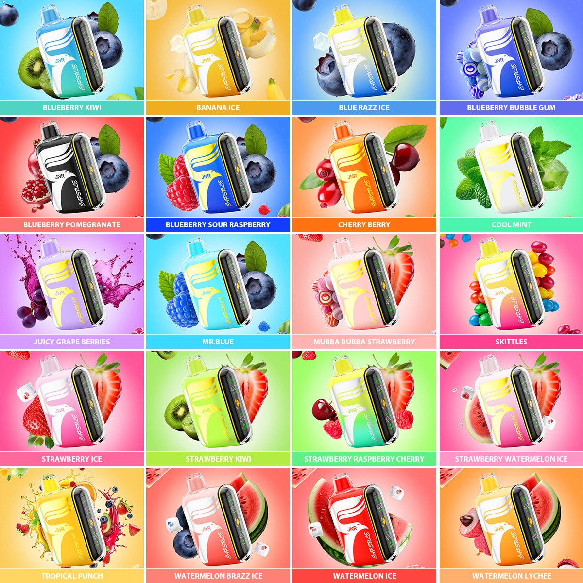 JNR Digital Box Capsule 15000 Puffs