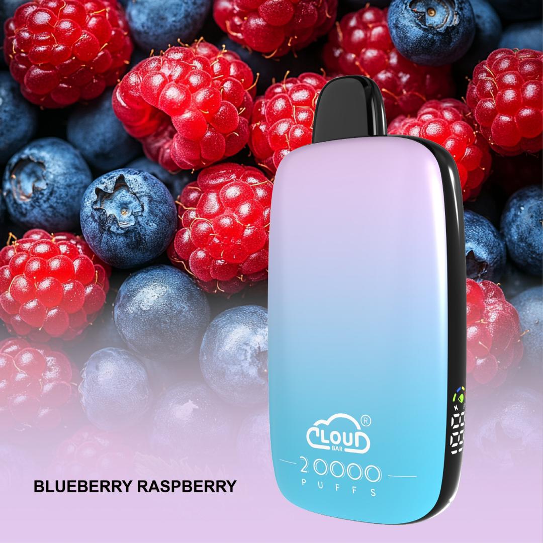CLOUD BAR NO1, 20Kpuffs, Vape hot sale on line Genuine E-Cigarette 12 Flavor ,16ml oil filling volume, 600mAh battery capacity, with LED power display