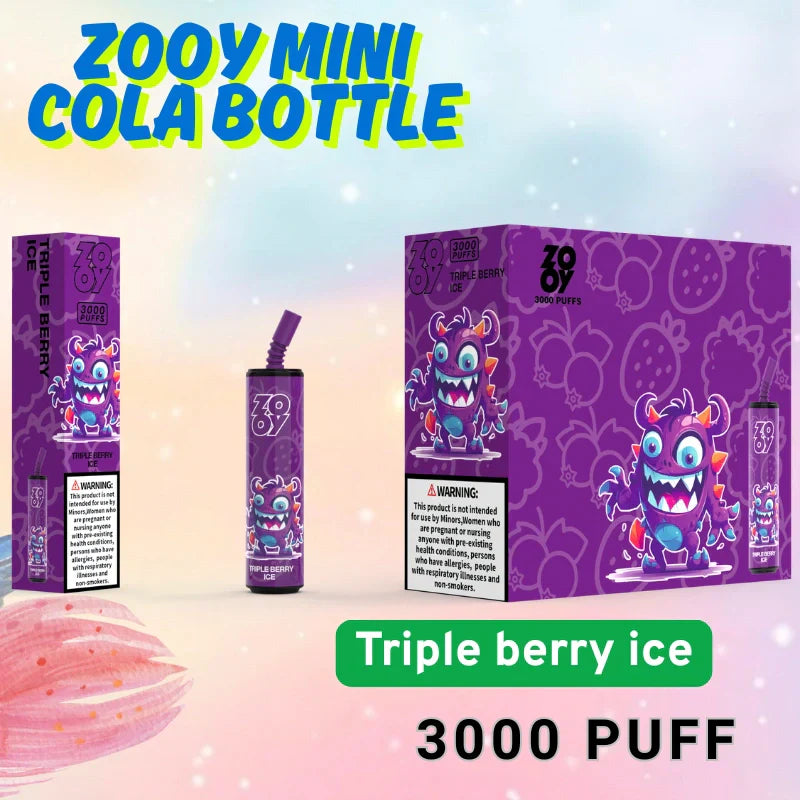 ZOOY Cola Bottle 3K Puffs Affordable Good Sale Today