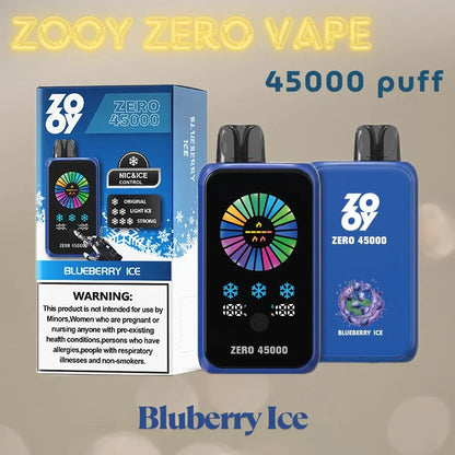 ZOOY ZERO 45000 PUFF Smart Display Bulk Sale Vape