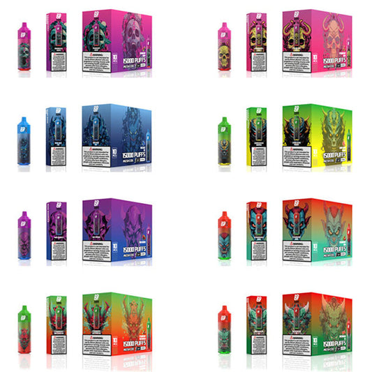 15000 Puff Zooy King 15k 15000 Puffs Vaper Desechables E Cgarette Disposable Vape With Power Display