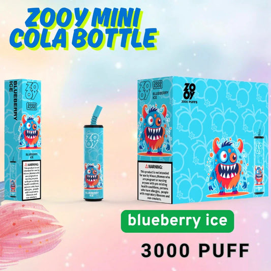 ZOOY Cola Bottle 3K Puffs Affordable Good Sale Today