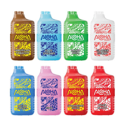 Aloha Sun 7000 Puffs Rechargeable Disposable 15ml