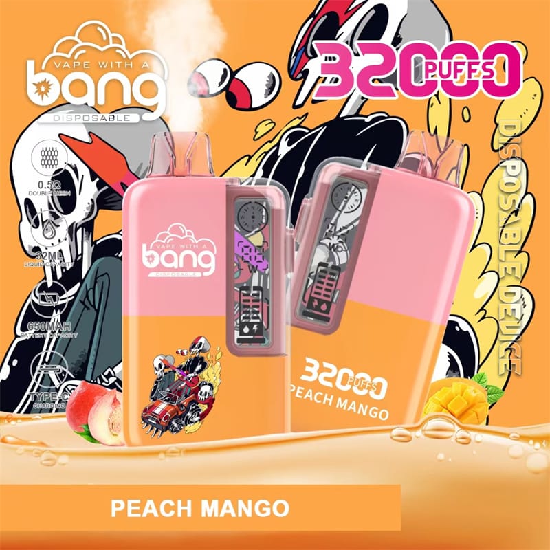 Bang 32000 Puffs 32K Smart Screen Vape jetable Wholesale E Cigarettes