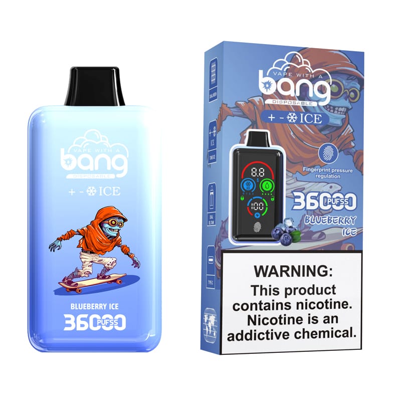Bang 36000 Puffs 36K Full Smart Screen Ice Control Vape jetable Wholesale